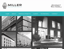 Tablet Screenshot of millerconstructionservices.co.uk